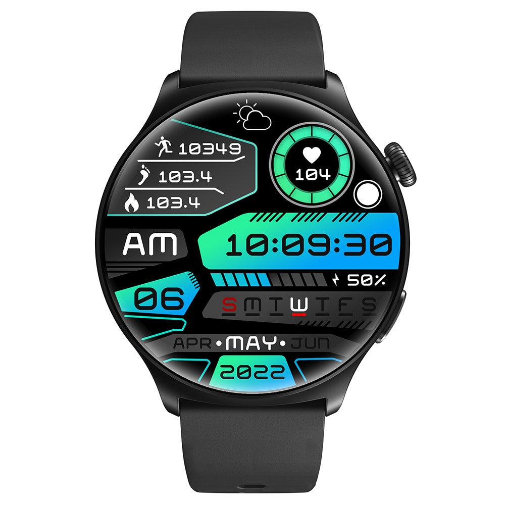 MX16 1.43-inch Round Screen Bluetooth-compatible Calling Health Monitor Smart Watch