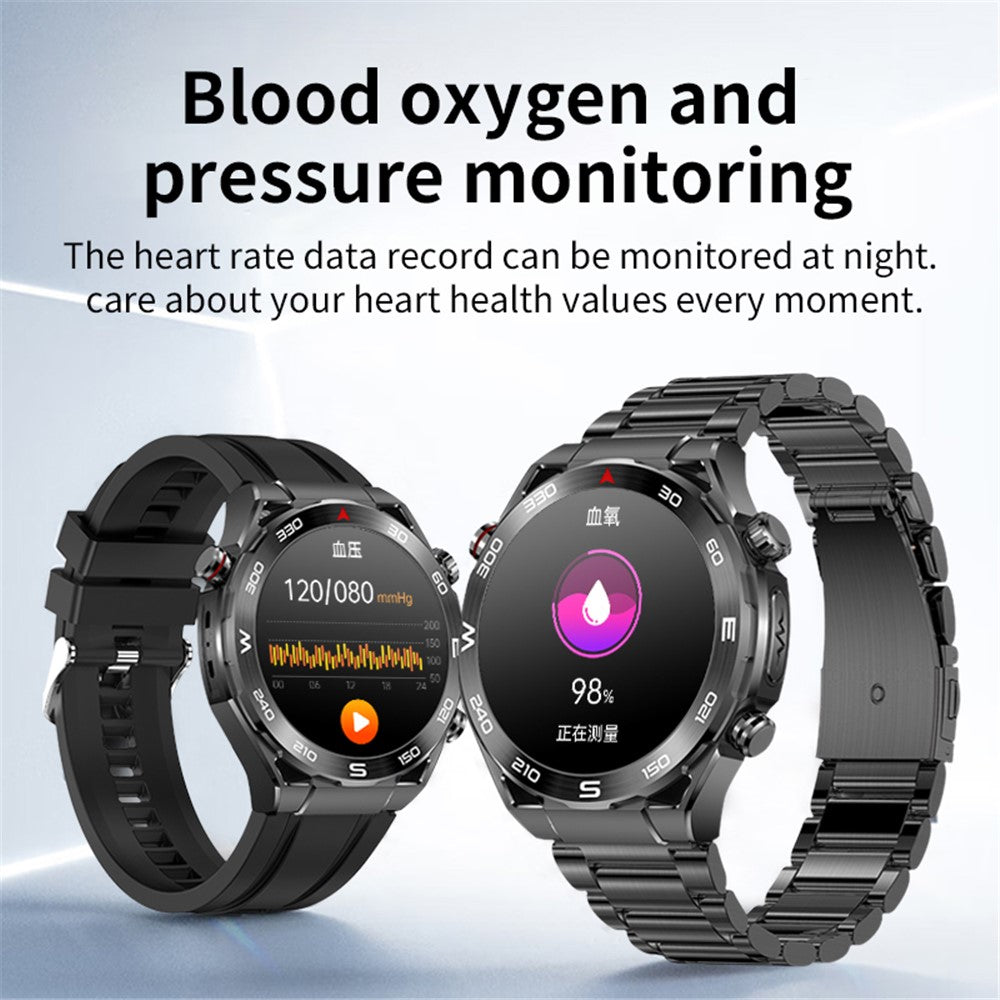 X100 1.43-inch Round Screen Multi-sport Modes Health Monitor Smart Watch