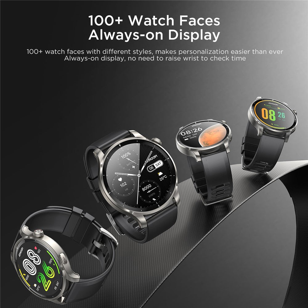JOYROOM JR-FV1 1.43 inch Smart Watch AMOLED Screen Bluetooth-compatible Sports Watch Health Monitoring