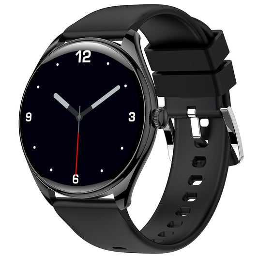 MT55 1.43-inch AMOLED Screen Heart Rate Monitor Sports Tracker Smart Watch, Silicone Strap