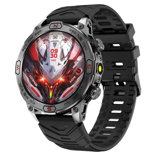 KC86 Men's Smart Watch 1ATM Waterproof Bracelet with Altitude Barometric Pressure Measurement