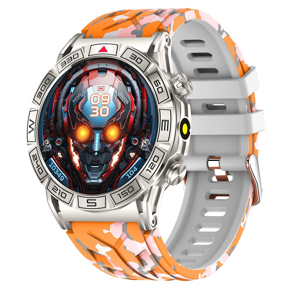 KC80 1.43" Waterproof Smart Watch Call Altitude Air Pressure Compass Heart Rate Sports Tracker