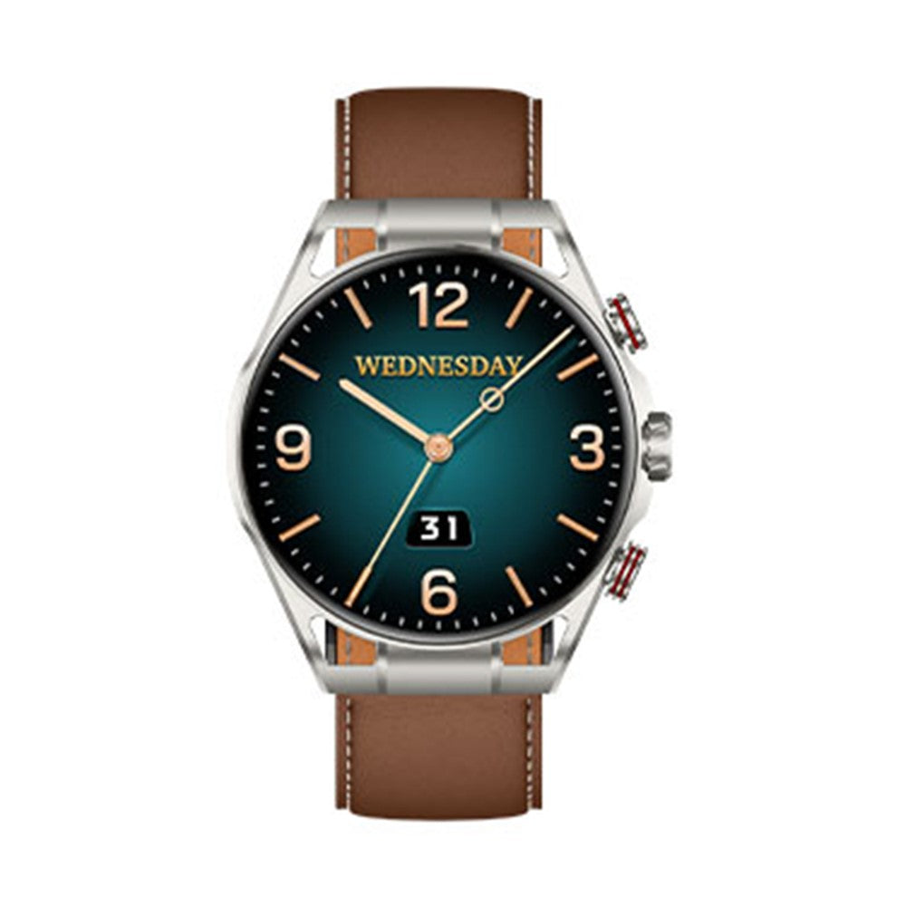 HEYPLUS GTR Bluetooth-compatible Call Smart Watch 1.6 Inch AMOLED Round Screen Fitness Tracker