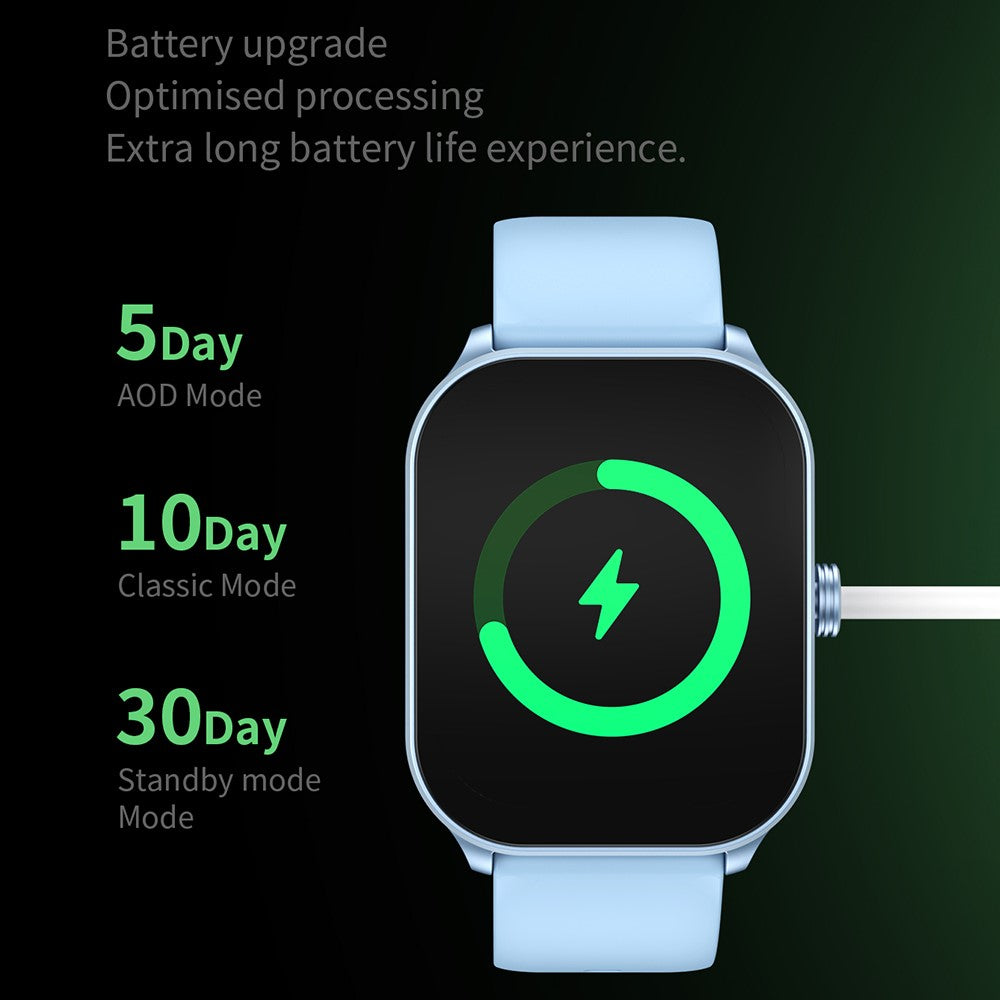 CY900 2.1-inch Square Screen Smart Watch Health Monitor Bluetooth-compatible Call Fitness Bracelet (APP: CO FIT)