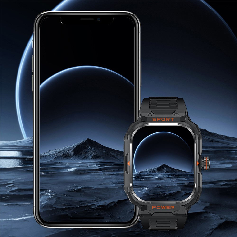 GT55 2-in-1 Bluetooth-compatible TWS Earphone Smart Watch Health Monitoring Bluetooth-compatible Calling Sports Watch