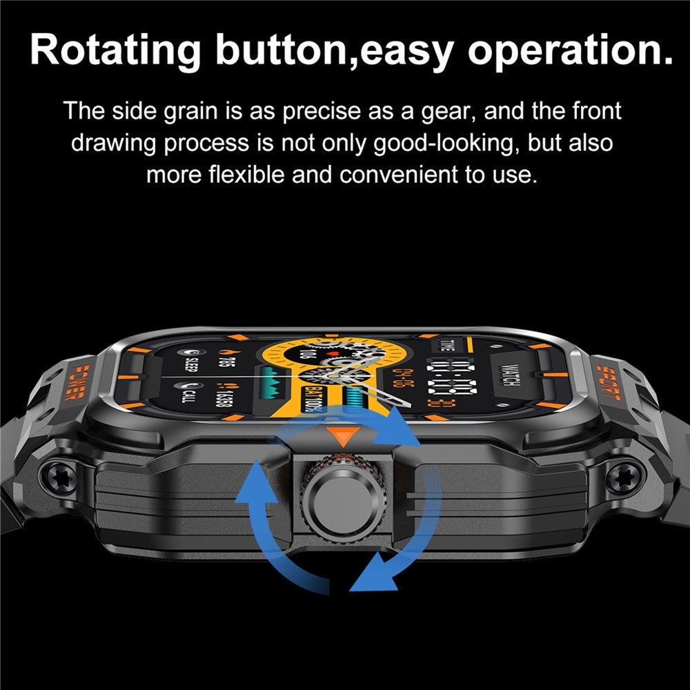 GT55 2-in-1 Bluetooth-compatible TWS Earphone Smart Watch Health Monitoring Bluetooth-compatible Calling Sports Watch
