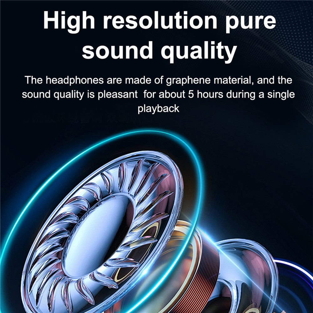 GT55 2-in-1 Bluetooth-compatible TWS Earphone Smart Watch Health Monitoring Bluetooth-compatible Calling Sports Watch