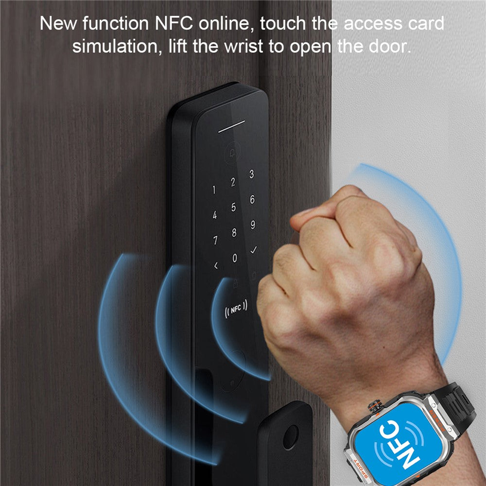 GT55 2-in-1 Bluetooth-compatible TWS Earphone Smart Watch Health Monitoring Bluetooth-compatible Calling Sports Watch