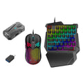GAMWING Mix Master Pro Gaming Mouse + Keyboard + Converter Combo Pack