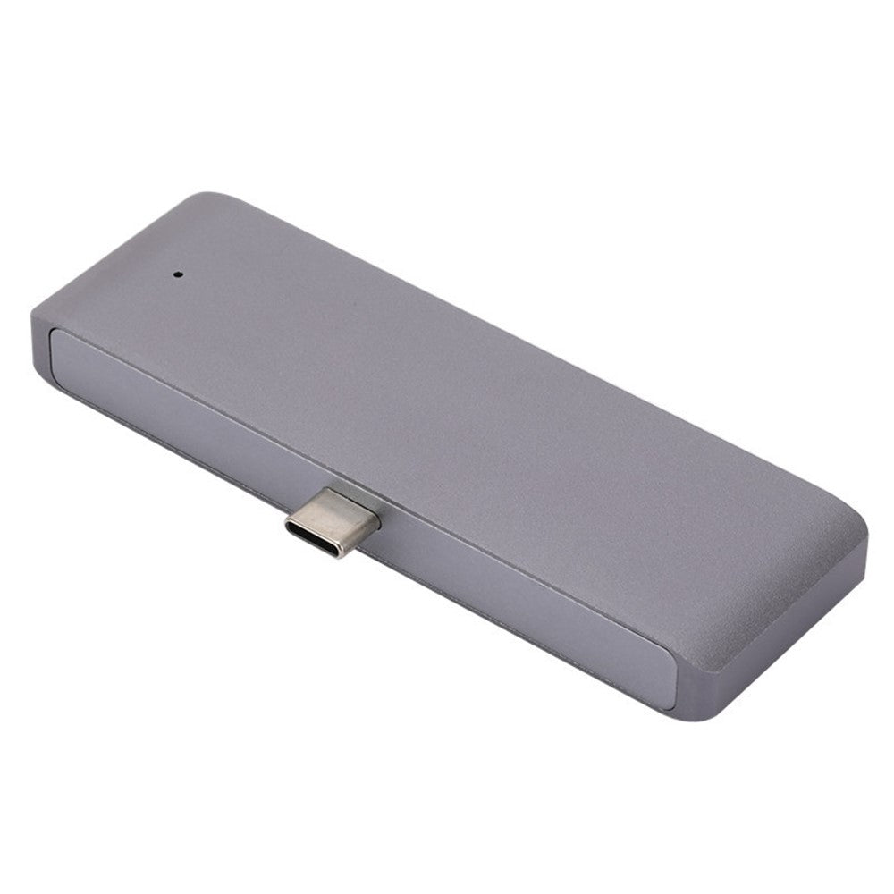 4 in 1 USB C Hub Aluminum Alloy USB C Docking Station Multiport Adapter for iPad Pro