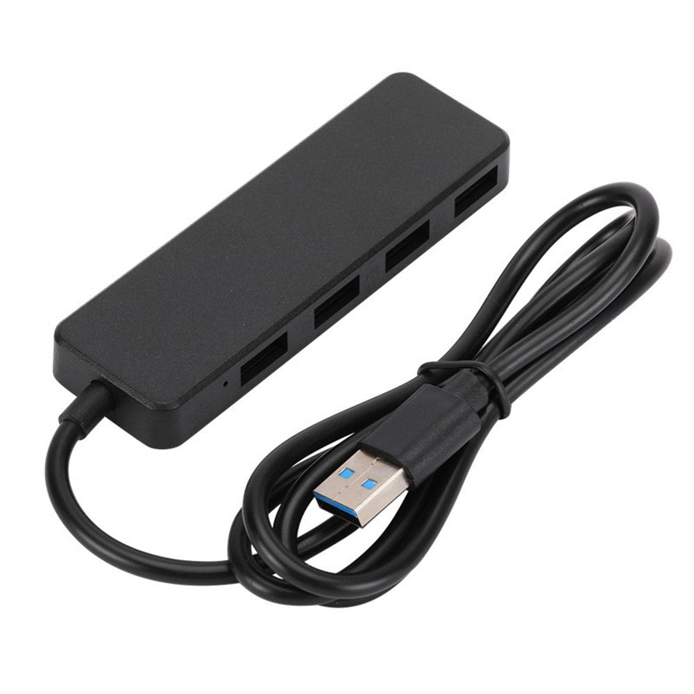 Ultra Slim 4 in 1 USB 3.0 Hub High Speed Data Transmission USB Expander Splitter for Android Phone and Laptop