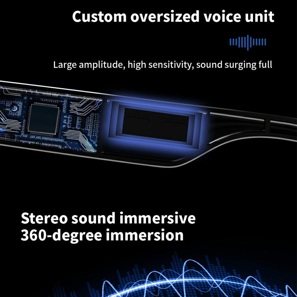 E13-C Bluetooth-compatible Smart Glasses Wireless Music Earphone Sunglasses (CE Certified)