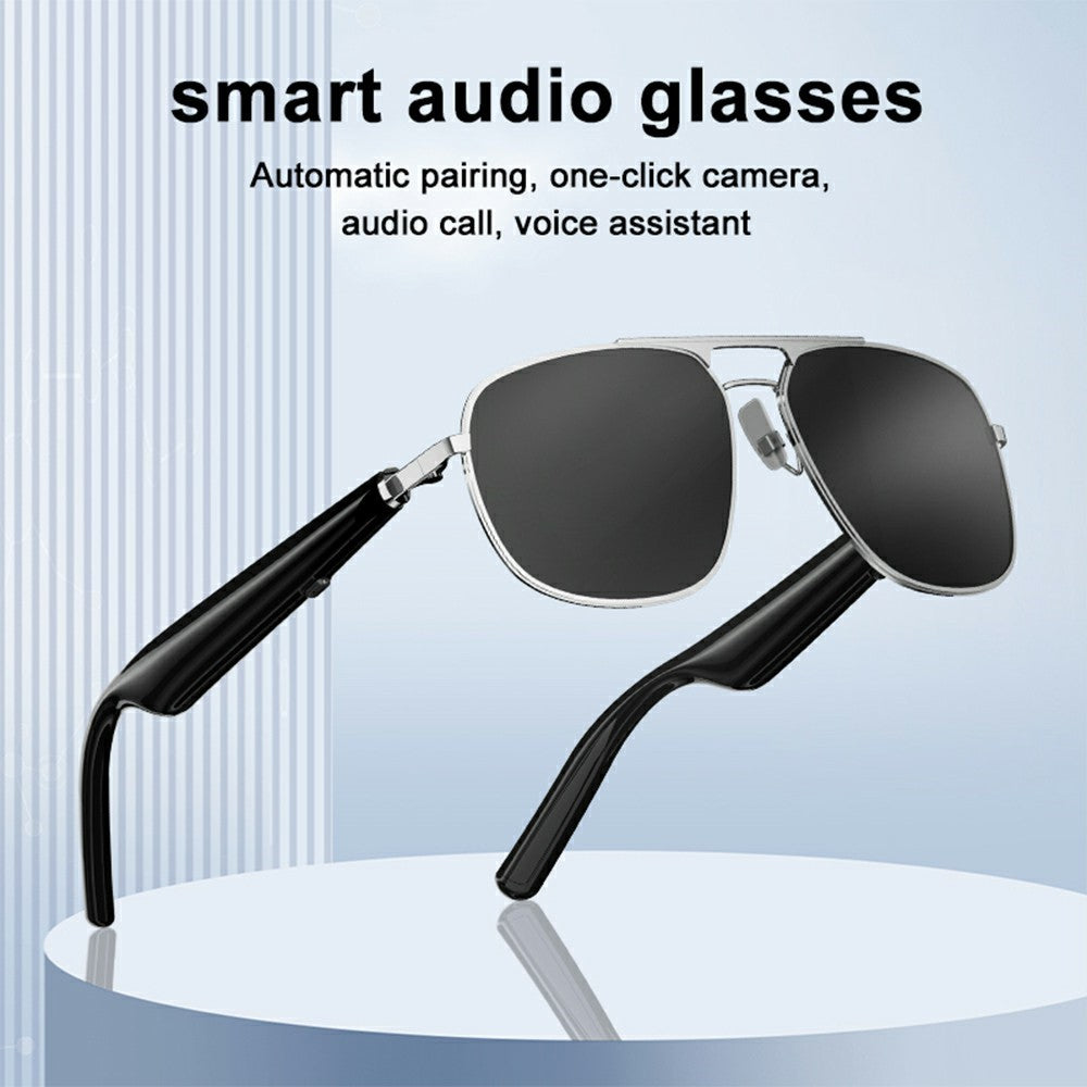 G01-01 Polarized Sunglasses Cycling Smart Glasses Bluetooth-compatible Wireless Earphone (CE Certified)