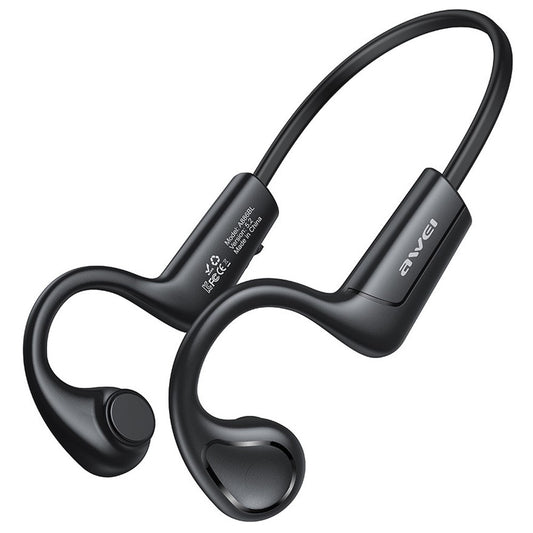 AWEI A886BL Air Conduction Bluetooth-compatible Headphones Noise Reduction Sports Wireless Earphones