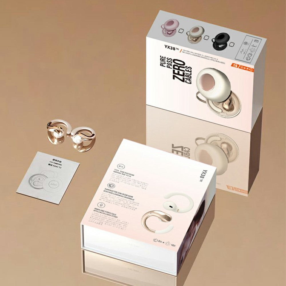 YX38 OWS Bluetooth-compatible 5.4 Wireless Earphones ENC Noise Reduction Sports Headphones