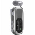 K75 LCD Screen Business Bluetooth-compatible Headset Noise Cancellation Earphone with Vibration Alert