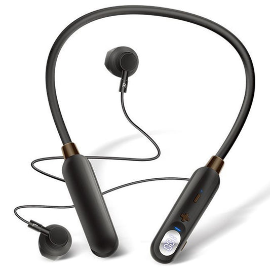 AKZ-R18 ENC Noise Canceling Bluetooth-compatible Headphones Power Display Sports Wireless Earphones