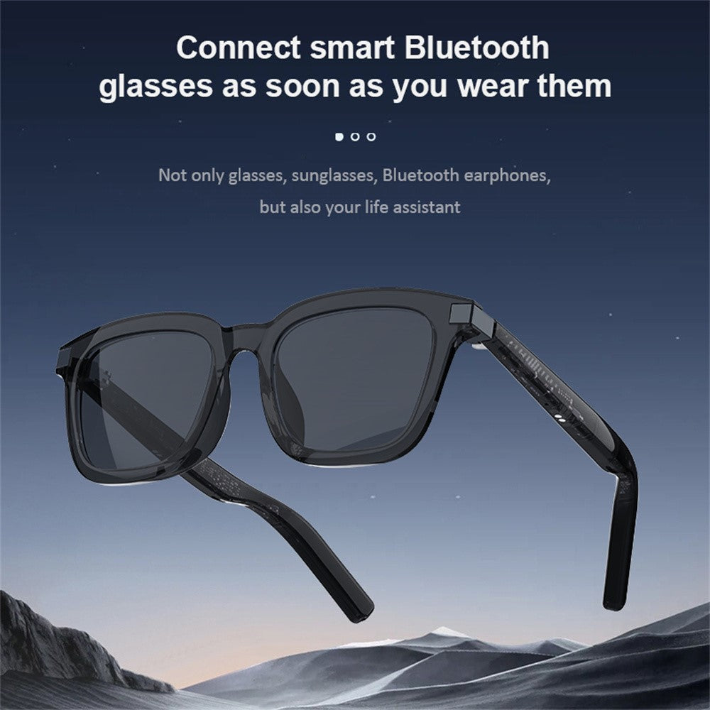 G06-L Bluetooth-compatible Wireless Music Glasses Smart Eyewear with Built-In Microphone  /  Speaker