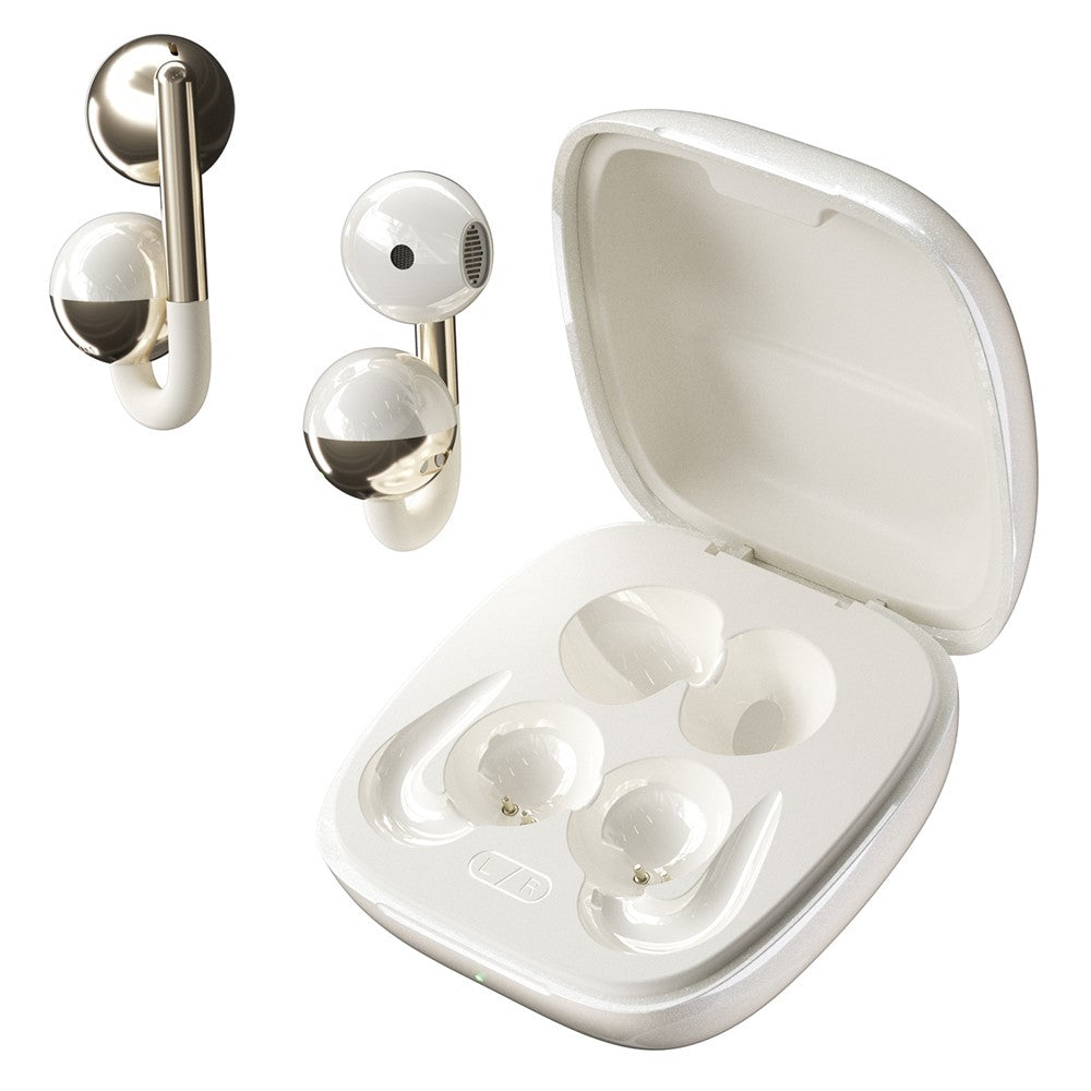 F22 Ear Clip OWS Bluetooth-Compatible Earbuds ENC Noise Reduction Semi In Ear Gaming Earphones
