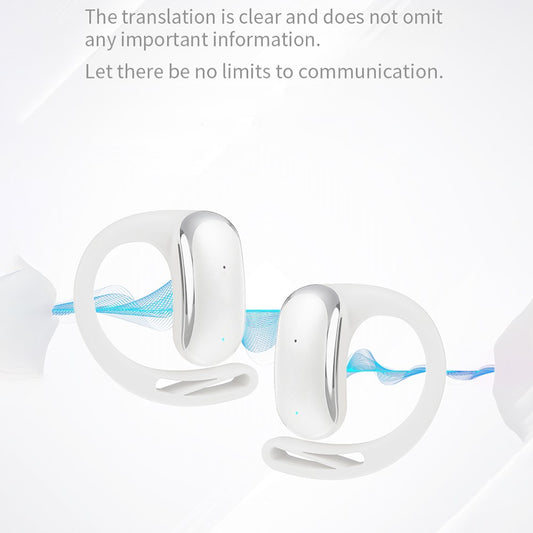 T25 OWS Bluetooth-Compatible Earbuds Multi Language Translation Wireless Music Earphones