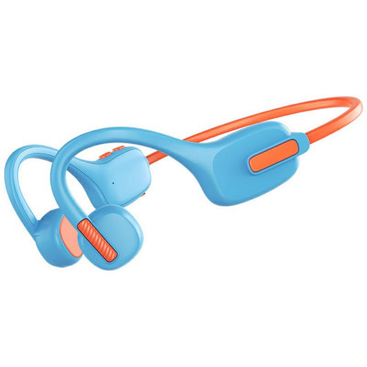 x12 Bone Conduction Wireless Earphones for Kids Waterproof Bluetooth-compatible Headphones Built In 8GB Memory