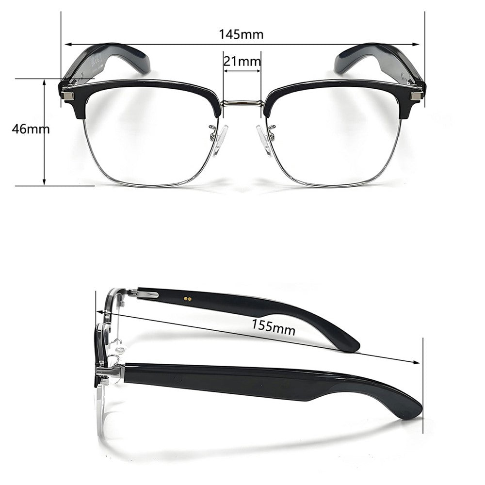 GT-33 AI Translation Smart Glasses Anti Blue Light Eyeglasses Support Bluetooth-compatible Music / Call