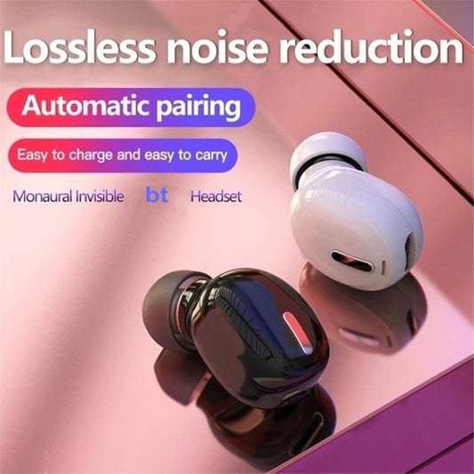 X9 Mini Stereo Sound Wireless Headphones Bluetooth-compatible 5.0 In-ear HiFi Earphone with Mic