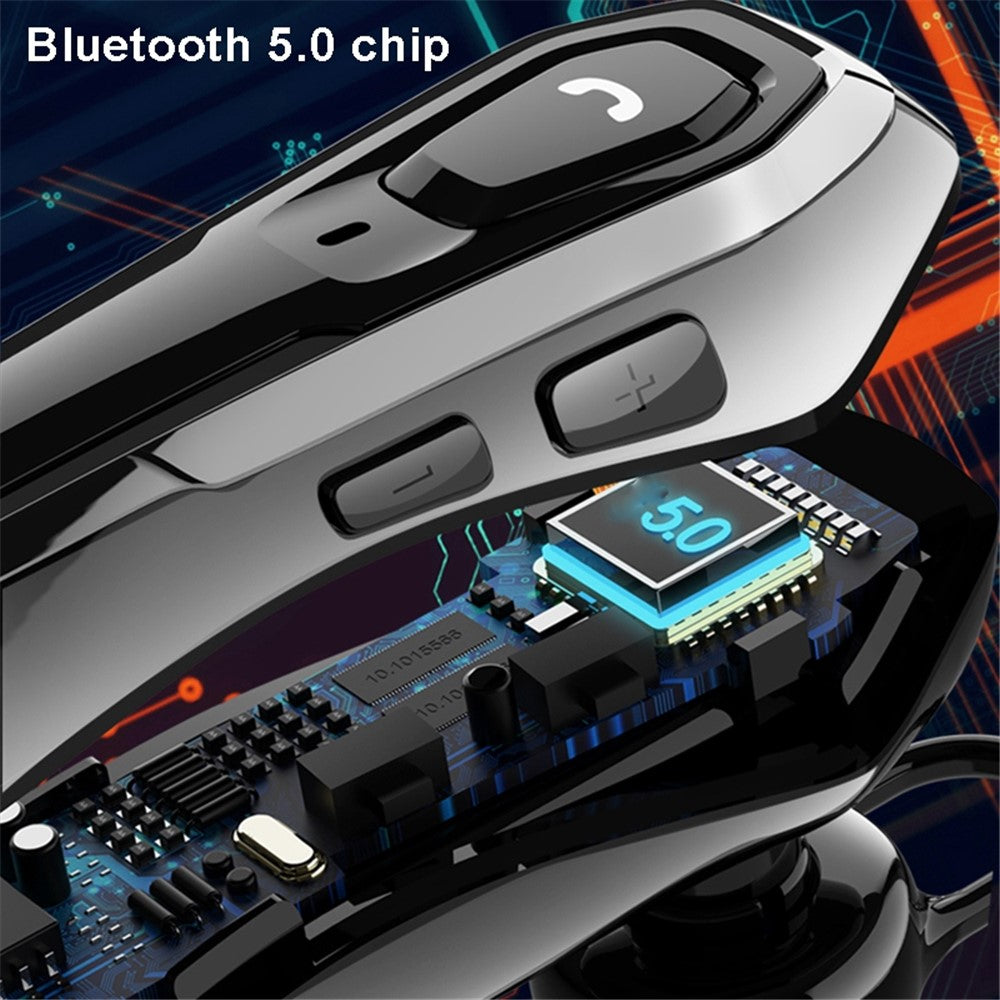 K25 Single Ear Wireless Bluetooth-compatible Headset ENC Noise Reduction Earphone Business Style Waterproof Headphone with Dual Mic