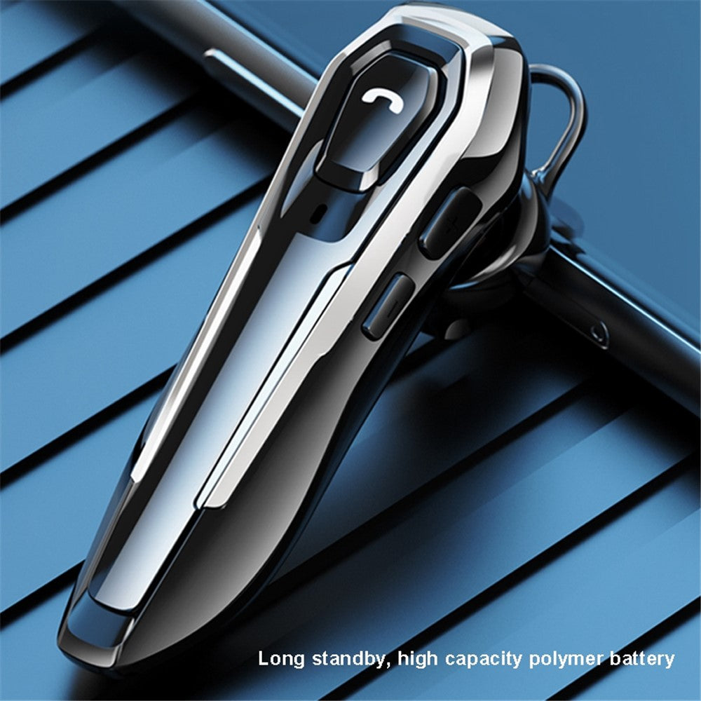 K25 Single Ear Wireless Bluetooth-compatible Headset ENC Noise Reduction Earphone Business Style Waterproof Headphone with Dual Mic