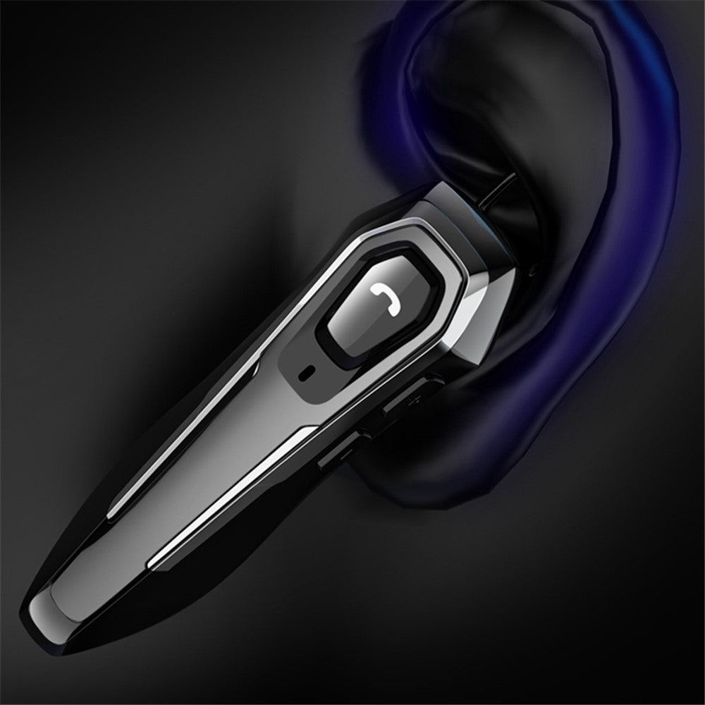 K25 Single Ear Wireless Bluetooth-compatible Headset ENC Noise Reduction Earphone Business Style Waterproof Headphone with Dual Mic