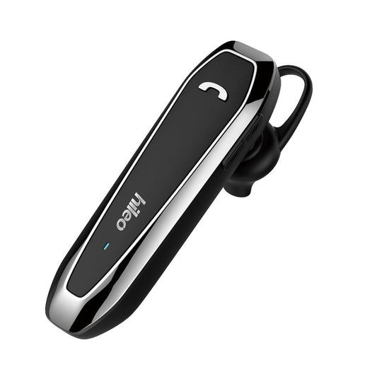HILEO Hi6 Single Ear Wireless Bluetooth-compatible Headset Low-Power Dissipation Earphone Business Style Ultra-Long Standby Headphone Support IPX4 Water Resistant