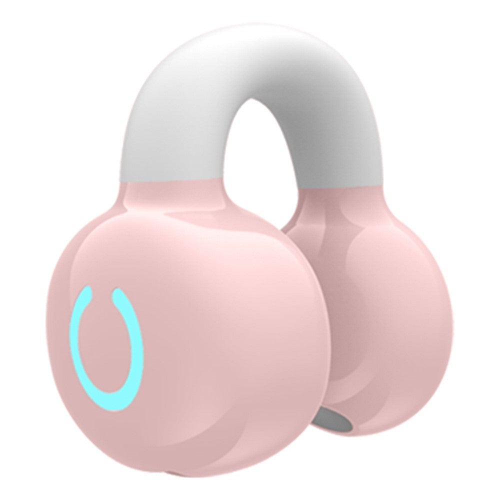 YX09 Clip-On Single Ear Bluetooth-compatible Headset Stereo Business Style Wireless Headphones