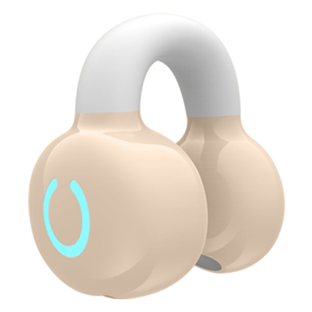 YX09 Clip-On Single Ear Bluetooth-compatible Headset Stereo Business Style Wireless Headphones