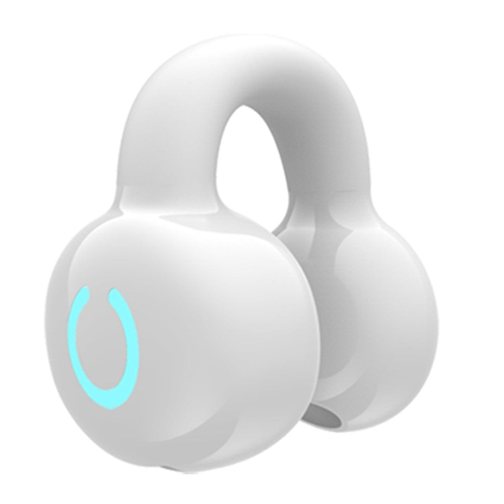 YX09 Clip-On Single Ear Bluetooth-compatible Headset Stereo Business Style Wireless Headphones