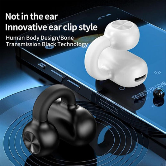 Z28 Bluetooth-compatible 5.3 Clip-on Single Ear Headphone Noise Canceling Wireless EarPhone