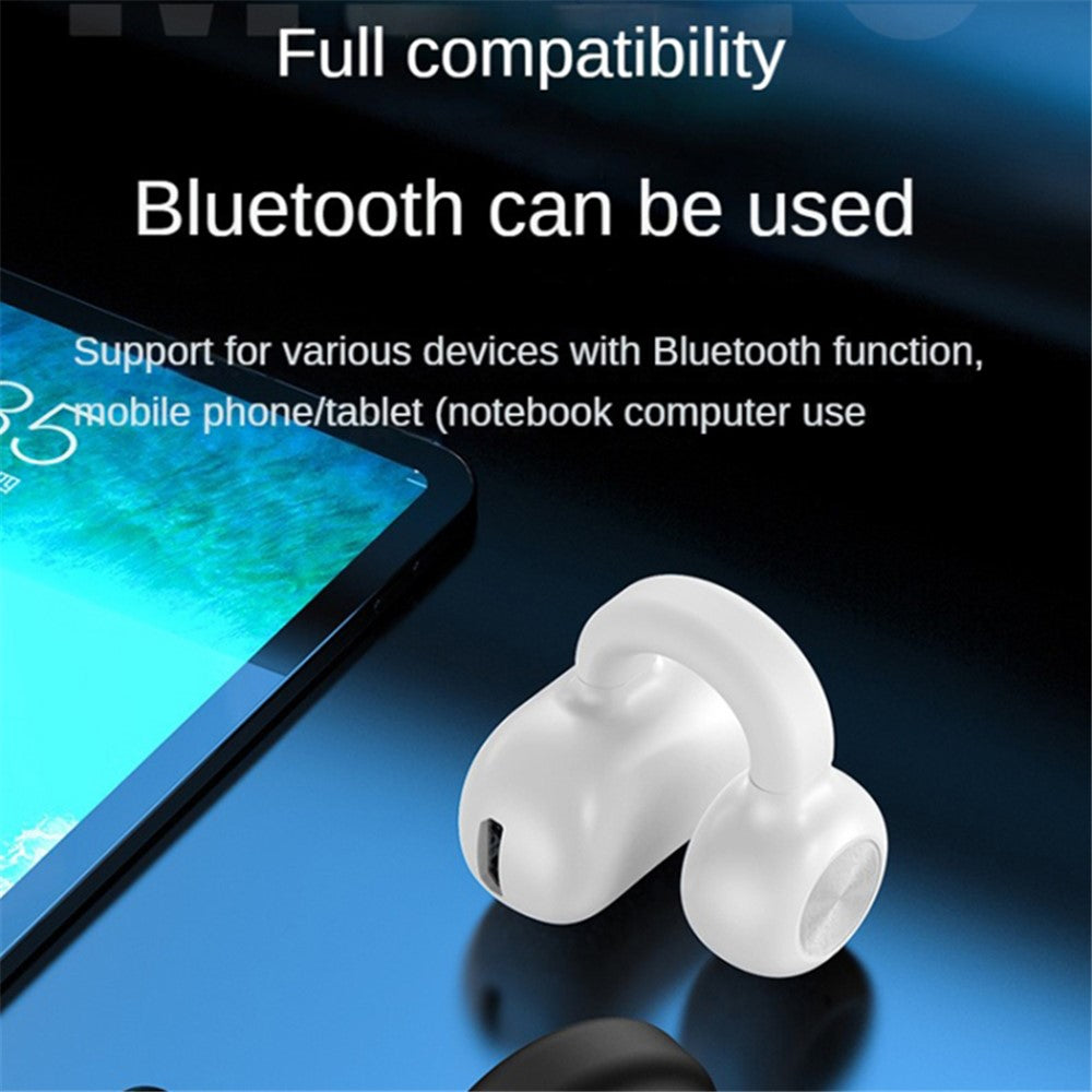 Z28 Bluetooth-compatible 5.3 Clip-on Single Ear Headphone Noise Canceling Wireless EarPhone