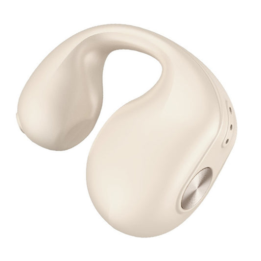 V50 Single-Ear Headset Bluetooth-compatible Wireless Bone Conduction Clip-on Headphone Sport Running Earphone