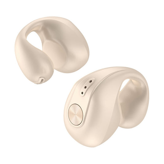 V50 Bluetooth-compatible Double Ear Headsets Bone Conduction Earphones Wireless Sport Running Clip-on Headphones