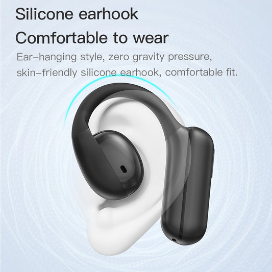 TOTU BE-3-OWS Bluetooth-compatible Wireless Headphone Earphone Earhook Hanging Headset with Charging Bin