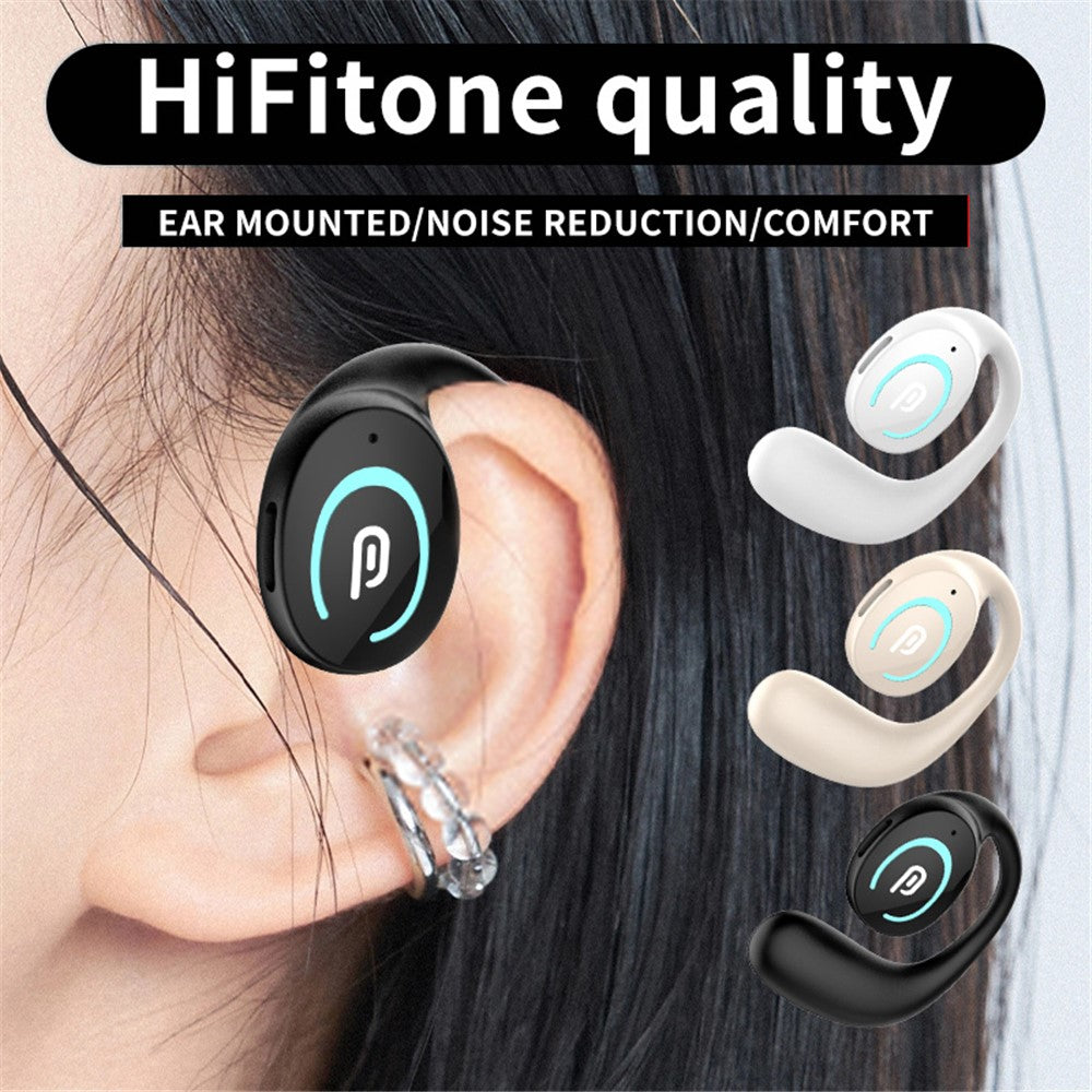 K9 Single Ear Bluetooth-compatible 5.3 Earhook Headset Bone Conduction Music Earphone