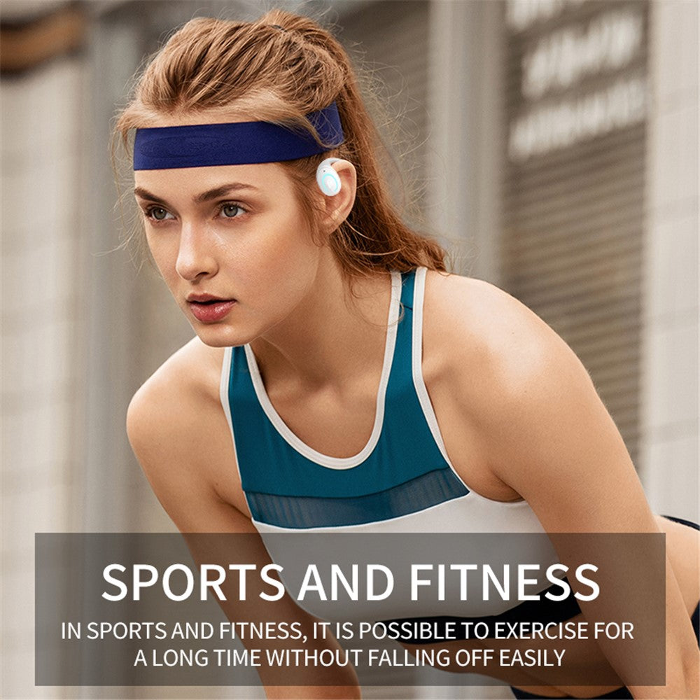 K9 Single Ear Bluetooth-compatible 5.3 Earhook Headset Bone Conduction Music Earphone