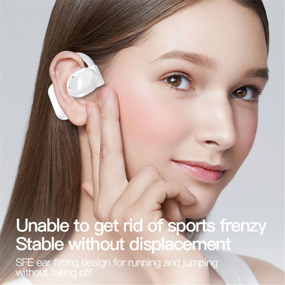 BY99 Single Ear Bluetooth-compatible 5.3 Earhook Headset Air Conduction Earphone