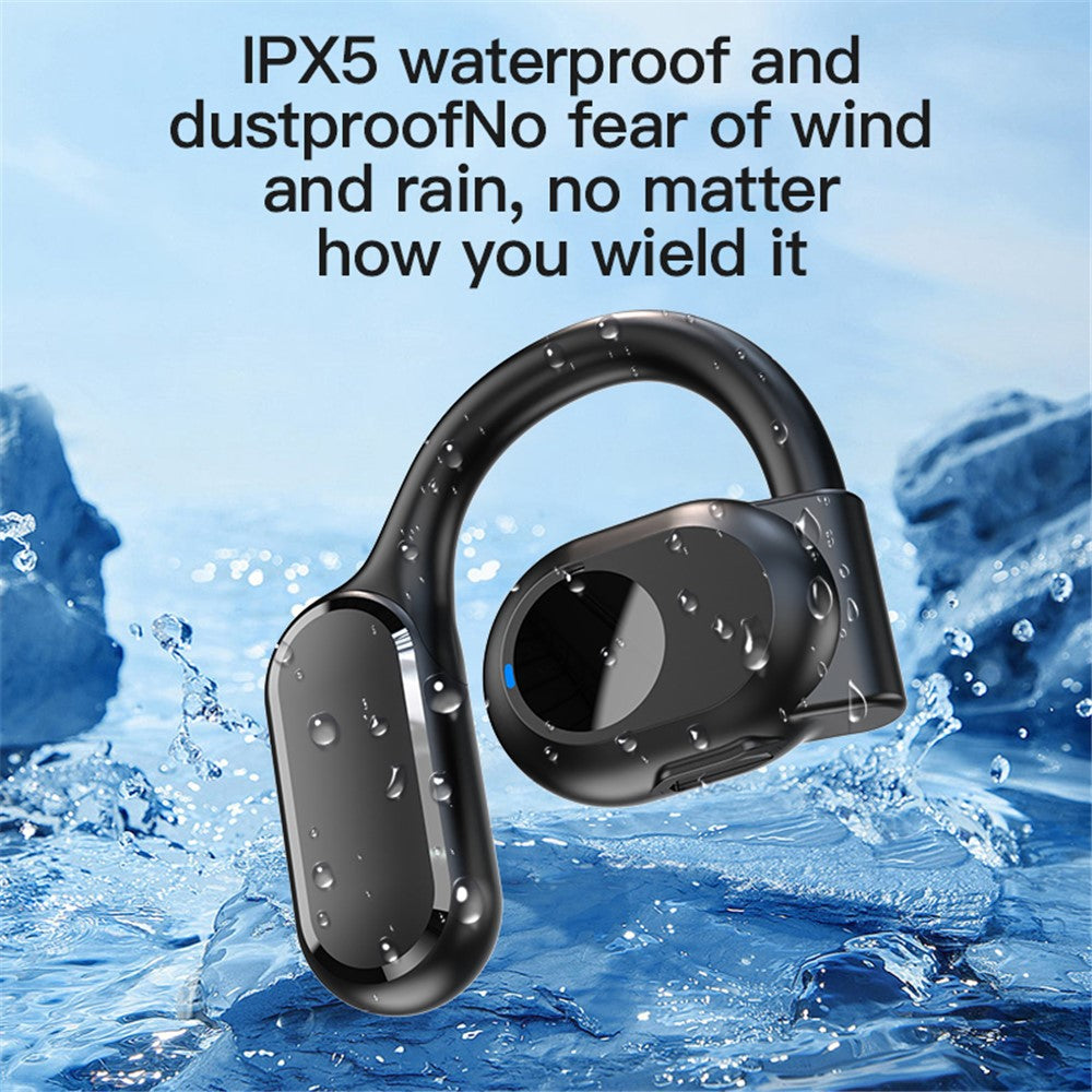 BY99 Single Ear Bluetooth-compatible 5.3 Earhook Headset Air Conduction Earphone