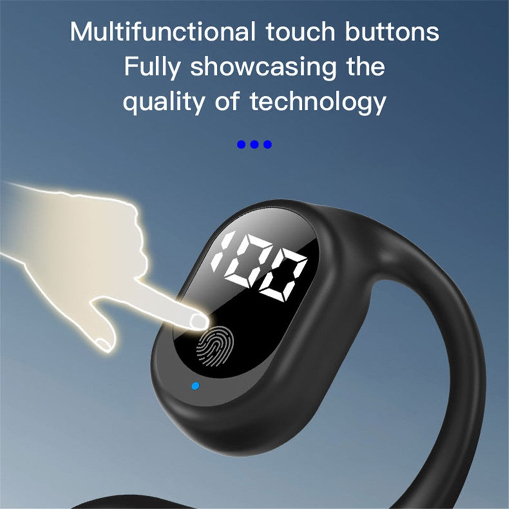 FN-98 Single Ear Bluetooth-compatible Ear Hanging Headset Wireless Earphone