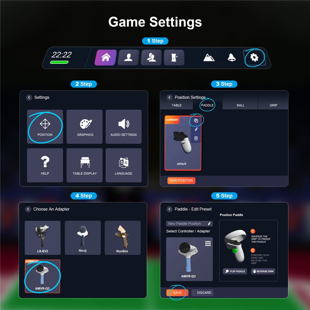 VR Controller Grips 