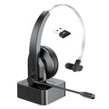 OY631 Bluetooth-compatible 5.3 Headset Customer Service Headphone with Mic Noise-Cancelling Wireless Headset for Truck Driver