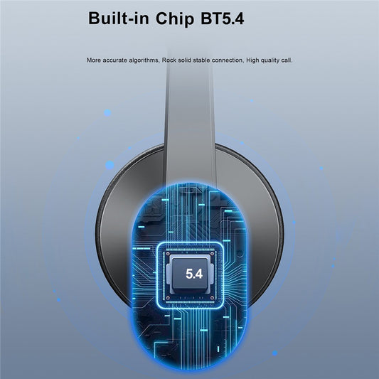 OY631 Bluetooth-compatible 5.3 Headset Customer Service Headphone with Mic Noise-Cancelling Wireless Headset for Truck Driver