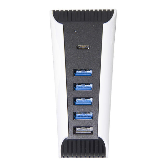 HONSON USB Hub Splitter Expansion Docking Station for PS5 Console