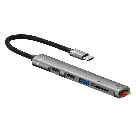 SVT01 Type-C Docking Station Multiple Ports USB Hub Adapter for Cell Phones