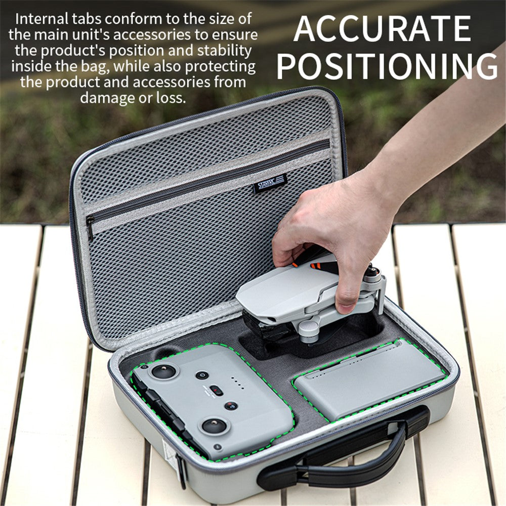 STARTRC 1143461 For DJI Mini 4K / Mini 2 SE / Mini 2 RC Drone Storage Bag PU Handbag Shoulder Bag